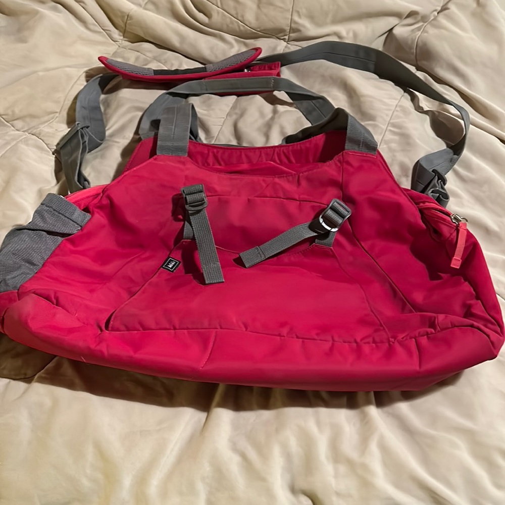 REI Women's Red and Gray Backpack